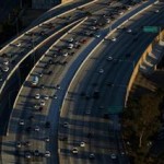 米ロサンゼルス市の高速道路